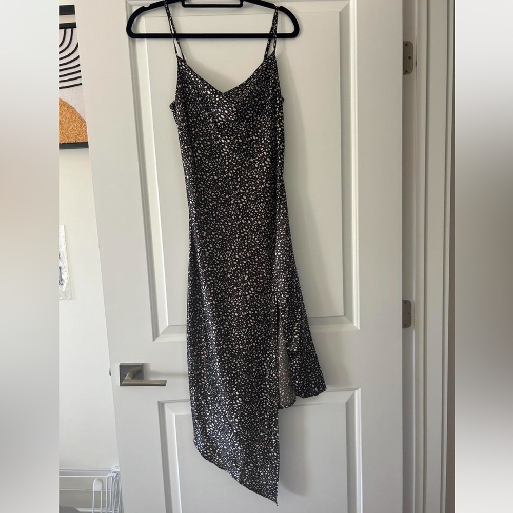 Forever 21 brown and cream Midi Dress